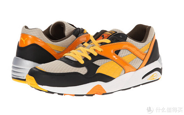 PUMA Trinomic R698 女性复古跑鞋 迷彩色