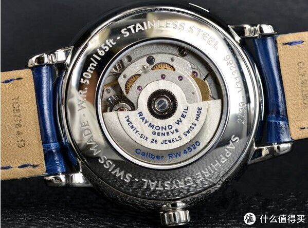 RAYMOND WEIL 蕾蒙威 Maestro 经典大师系列 2739-LS3-05909 女士镶钻月相机械腕表