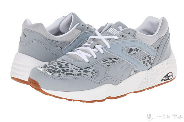 PUMA Trinomic R698 女性复古跑鞋 迷彩色