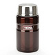 THERMOS 膳魔师 710ml咖啡色不锈钢保温杯 焖烧罐 SK-3020-CBW