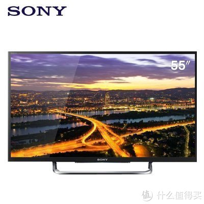 移动端限地区：SONY 索尼 KDL-55W800B 55寸3D电视（XR400、迅锐引擎PRO、快门3D）