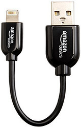 AmazonBasics 亚马逊倍思 AppleiPhone 5用USB 转 Lightning 充电/同步线缆(4 英寸/10厘米) 简约包装