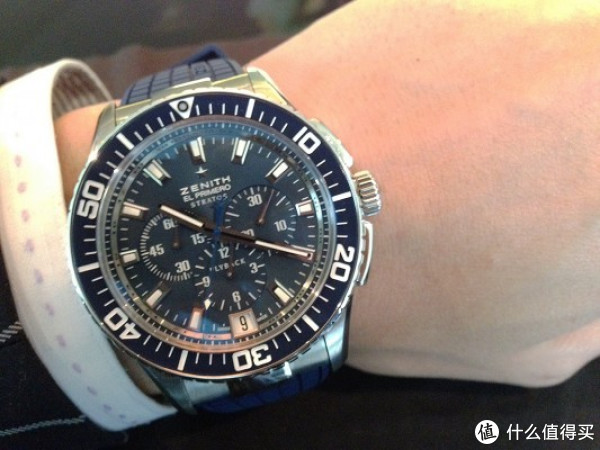 ZENITH EL PRIMERO STRATOS 03-2067-405-51-M2060 男士飞返计时男士机械腕表