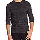 Calvin Klein Jeans Men's Mixed-Knit Sweater 混毛休闲线衣 77% off