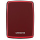 移动端:SAMSUNG 三星 高端时尚款 S3系列 2.5英寸超高速USB3.0移动硬盘（红色）2TB （ CV-HXMTD20E2C4）