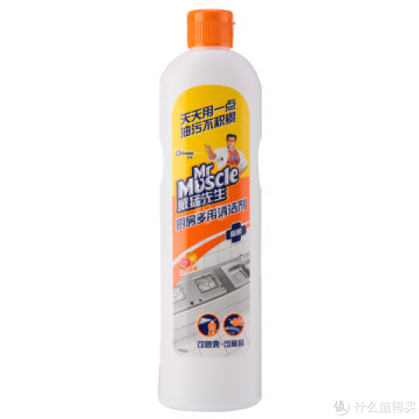 华北西北:Mr Muscle 威猛先生 厨房多用清洁剂 清爽西柚 450g