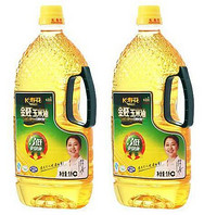 限华北：长寿花 金胚玉米油1L*2瓶