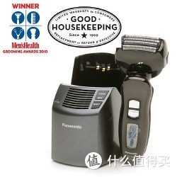 Panasonic 松下 ES-LA93-K 电动剃须刀（次旗舰、14000rpm、双马达四刀头、自动声波清洗）
