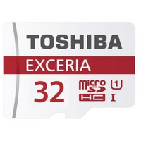 TOSHIBA 东芝 32GB TF(microSDHC)存储卡Class10-48MB/s高速升级 红色