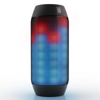 JBL Pulse 音乐脉动便携蓝牙音箱 炫彩360度LED灯 NFC 黑色