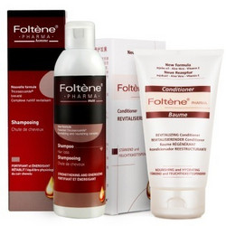 丰添（Foltene）防脱发男士专业洗护套装（洗发液200ml+护发素150ml）
