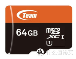Team 十铨  高速MicroSDXC-TF 存储卡 64G-Class10 
