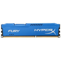 Kingston 金士顿 骇客神条 Fury系列 DDR3 1600 8GB台式机内存(HX316C10F/8)蓝色