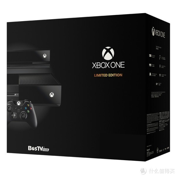 20点开始，移动端：Xbox One + KINECT体感 Day one首发版 游戏机