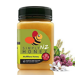 SimplyNZ 星蜜 新西兰原装进口蜂蜜纯天然蜂蜜多花种百花蜂蜜500g