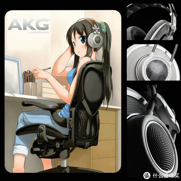 新低价：AKG K701 动圈头戴耳机