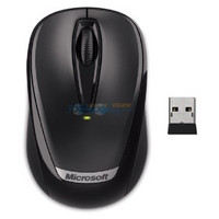Microsoft 微软 3000 v2.0 无线便携鼠标 黑色