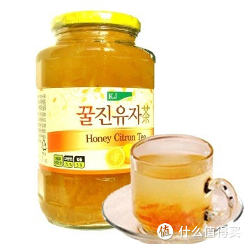 移动端：韩国KJ国际 蜂蜜柚子茶 1kg*2瓶 +凑单品