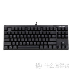 预约：联想（ Lenovo ）MK100 87键 机械键盘 黑色