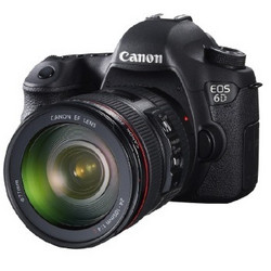 移动端：Canon 佳能 EOS 6D 单反套机（EF 24-105mm f/4L IS USM 镜头）