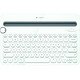 罗技（Logitech）K480 多功能蓝牙键盘 白色