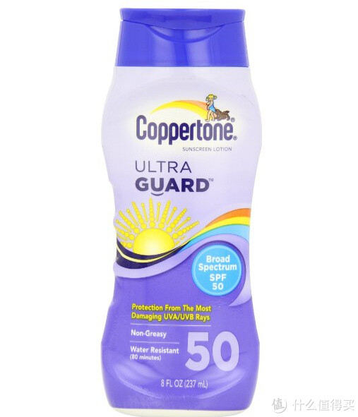 凑单品：Coppertone 科普特 ultra GUARD Sunscreen Lotion 防晒霜 SPF50  237ml