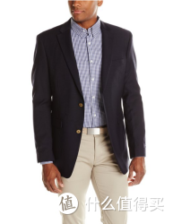 TOMMY HILFIGER Navy Blazer 男士羊毛混纺西服外套