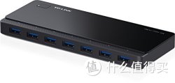 TP-LINK 普联 UH700 7口 USB 3.0 Hub集线器（5Gbps 12V/2.5A 1-Meter USB 3.0 Cable）