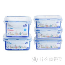 LOCK&LOCK 乐扣乐扣 比得兔系列 保鲜盒五件套HPL855-PRS001*3套