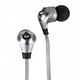 魔声N-LITE 二代能极 入耳式耳机 带咪通用线控 独特磁吸技术 银色#128590