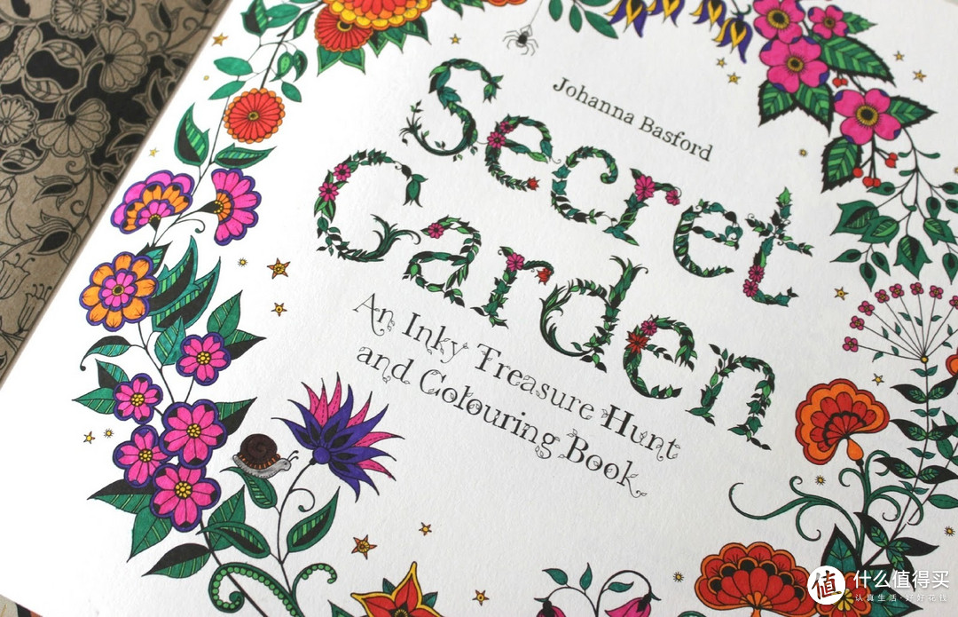《秘密的花园》手绘涂色书使用