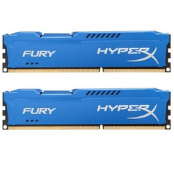 Kingston 金士顿 骇客神条 Fury系列 DDR3 1600 16GB(8GBx2条)台式机内存