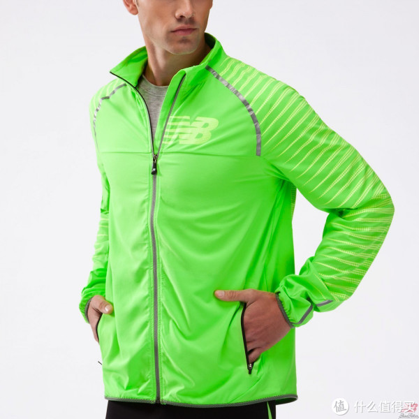 大码福利:new balance High Visibility Beacon 男款夜光运动夹克