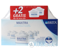 BRITA 碧然德 净水壶滤芯 maxtra二代 8只*2套
