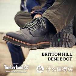 Timberland 添柏岚 Earthkeepers 地球守护者系列 Britton Hill Chukka 男款真皮短靴