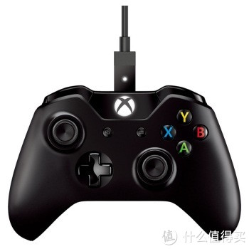 移动端再特价：Microsoft 微软 Xbox One 无线手柄 + Windows 连接线