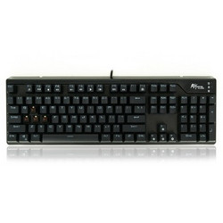 移动端： ROYAL KLUDGE RG928背光式机械键盘 白光 茶轴