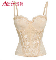 Aimer 爱慕内衣重型胸衣长款塑身魅力AM31A4