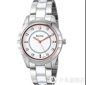 BULOVA 宝路华  98P135 Diamond-Accented Dial  女款时尚镶钻腕表