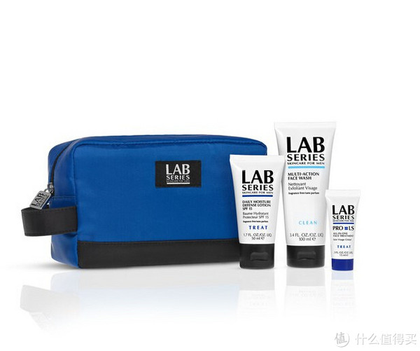 LAB SERIES 朗仕春季套装（多功能洁面乳 100ml +日间防护乳液 50ml+化妆包）