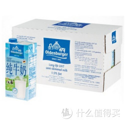 移动端：OLDENBURGER 欧德堡 部分脱脂牛奶1L*12盒+ 德运 全脂牛奶 200ml*24盒