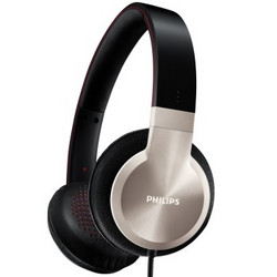 飞利浦（PHILIPS）SHL9700 头戴式耳机  中低频出色 独有浮动耳罩技术 便携耳机  银黑色