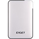 忆捷（EAGET） E600 2.5英寸 USB3.0超薄硬加密防震移动硬盘 2TB