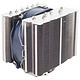 银欣（Silverstone） SST-HE01 多平台CPU散热器 (全铜架构，散热管与铝鳍片，6mm 散热管 x 6，可调速风扇)