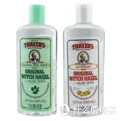 THAYERS 津尔氏 爽肤水组合(精纯芦荟和经典活颜组合)355ml*2瓶+近江蔓莎防晒乳液30ml