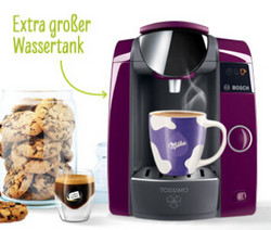 促销活动：购买 tassimo 咖啡机+8包咖啡胶囊