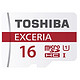 移动端：TOSHIBA 东芝 16GB TF(microSDHC)存储卡Class10-48MB/s高速升级 红色