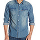 Levi's 李维斯 Standard Barstow Denim Western Snap-Up Shirt 男士牛仔衬衫