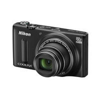 Nikon 尼康  COOLPIX S9600 数码相机 黑色