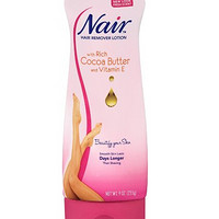 Nair Cocoa Butter Lotion 脱毛膏 255g 3瓶装